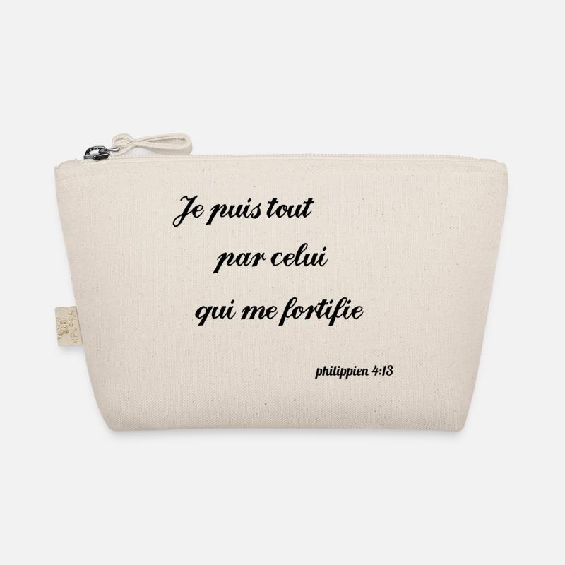 Philippian Inspirational Quote Organic Pouch