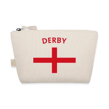 Dart Ball with Derby Emblem - Organic Pouch - nature - Front