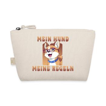 Chiens avec des lunettes et disant : mon chien, mes règles - Trousse biologique - nature - Devant