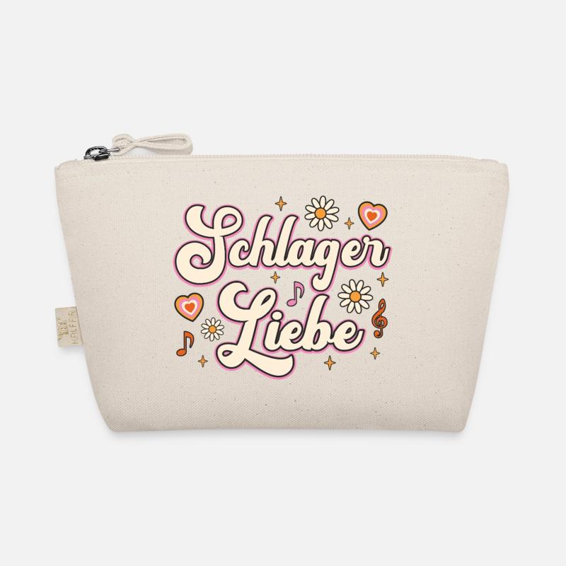 Schlager Liebe Schlager Party Team - Bio-Täschchen - Natur