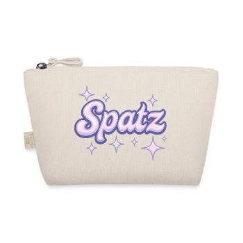 Spatz / Y2K Design - Bio-Täschchen - Natur - Vorne