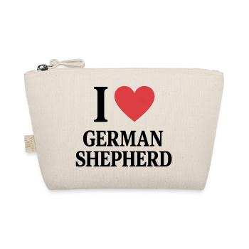 I ❤️ BERGER ALLEMAND - Trousse biologique - nature - Devant
