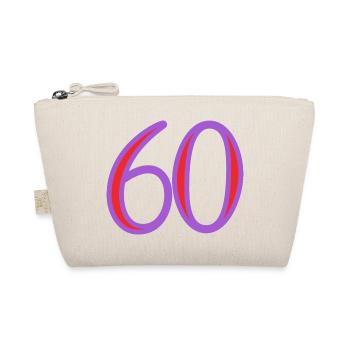 60. 60 ANS. 60e ANNIVERSAIRE. ANNIVERSAIRE 60 ANS. - Trousse biologique - nature - Devant