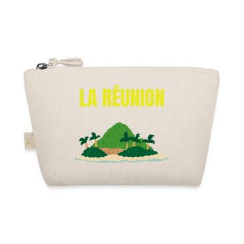 T-shirt île La Réunion tropicale - Trousse biologique - nature - Devant