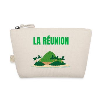 T-shirt île La Réunion tropicale - Trousse biologique - nature - Devant