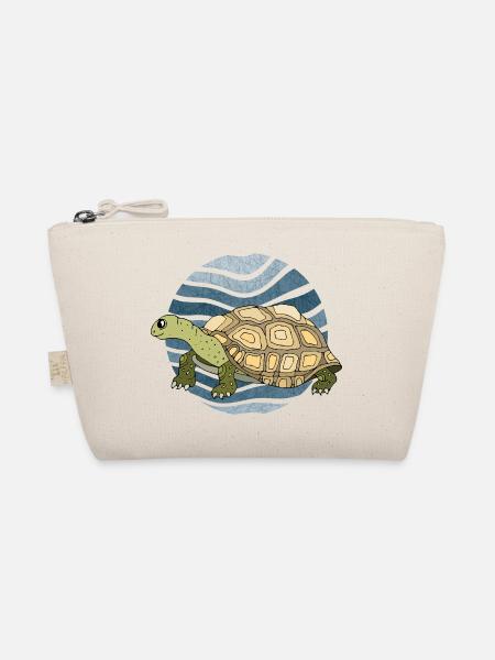 Schildkröte - Bio-Täschchen - Natur