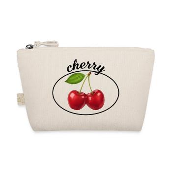 Emblème Duo Cerise - Trousse biologique - nature - Devant
