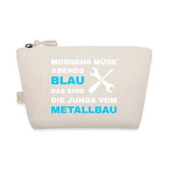 Metallbau Metallbauer Schlosser Stahlbau - Bio-Täschchen - Natur - Vorne