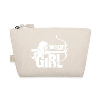 Archery design for archers and courses - Organic Pouch - nature - Front