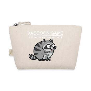 Raccoon Game Don't Look at the Raccoon Lust - Organic Pouch - nature - Front
