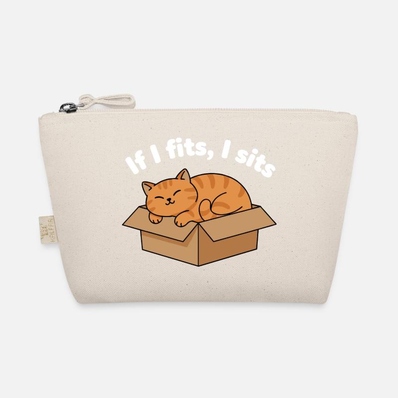 Chat ronronnant dans un mème en carton Trousse biologique