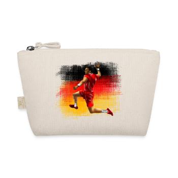 Handball - Bio-Täschchen - Natur - Vorne