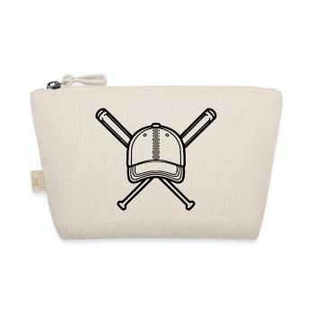 Baseballspieler Baseball-Kunstwerke - Bio-Täschchen - Natur - Vorne