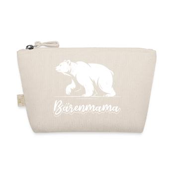 Future maman MAMAN OURS Bientôt maman Drôle - Trousse biologique - nature - Devant