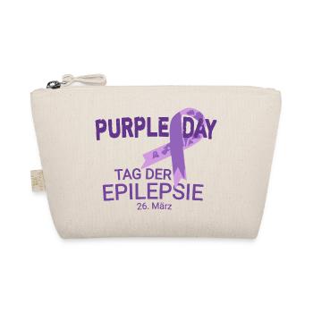 Epilepsy Purple Day - March 26 - Epilepsy Day - Organic Pouch - nature - Front