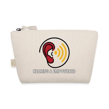 Ear and hearing aid - Organic Pouch - nature - Front