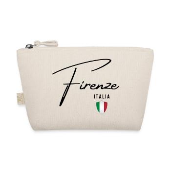 Florence Italy, elegant design of Florence - Organic Pouch - nature - Front