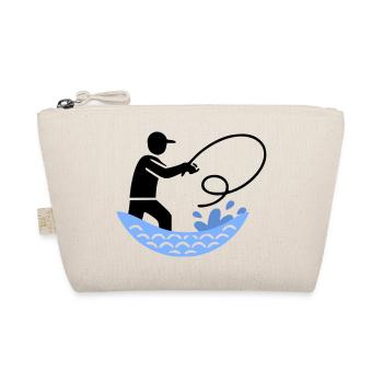 Fishing & Fishing | Petri Heil Hobby Logo - Organic Pouch - nature - Front