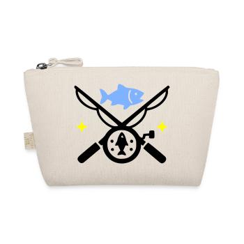 Fishing & Fishing | Petri Heil Hobby Logo - Organic Pouch - nature - Front