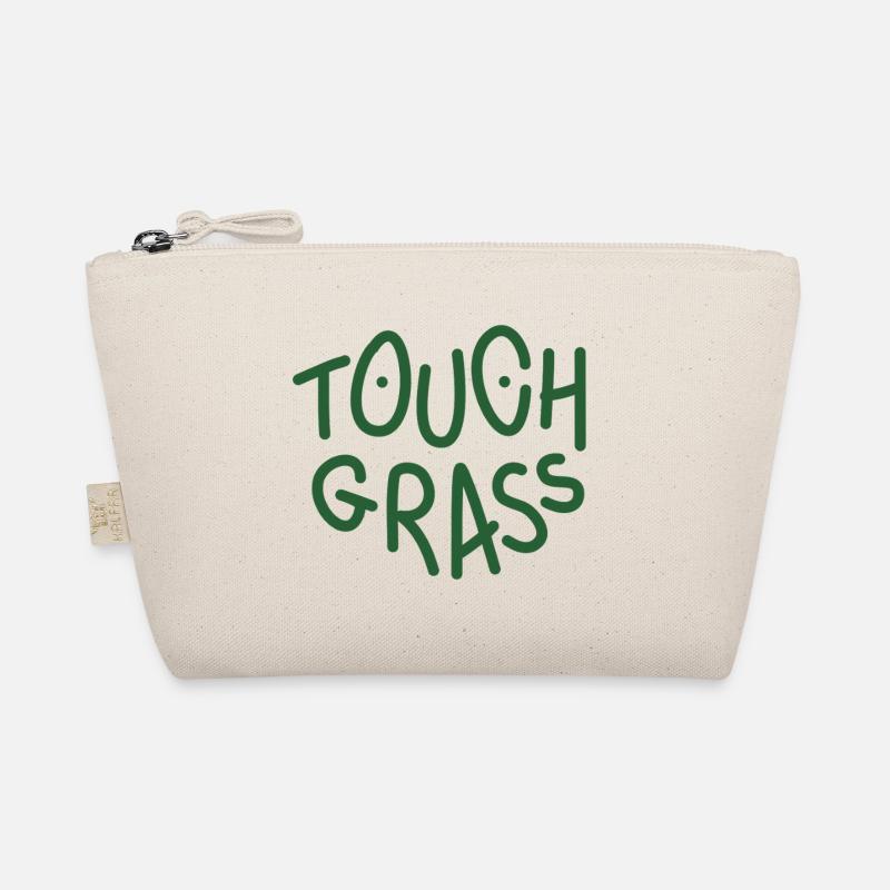 Gras berühren Bio-Täschchen