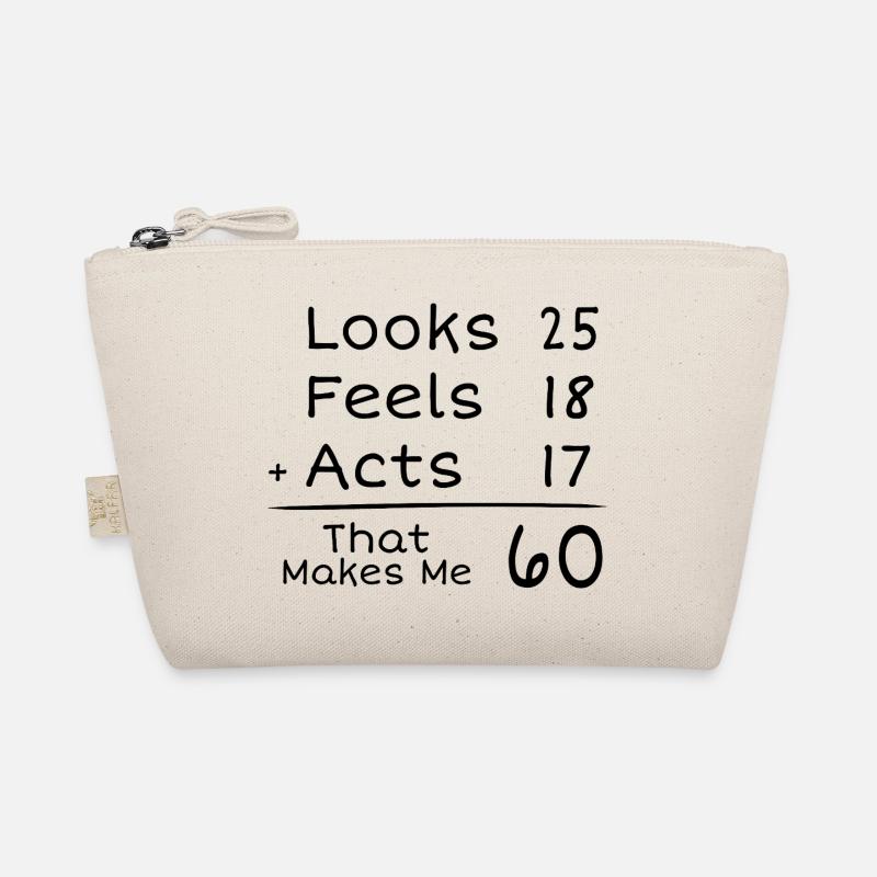 60 Years Humorous Birthday | 60th Anniversair Organic Pouch