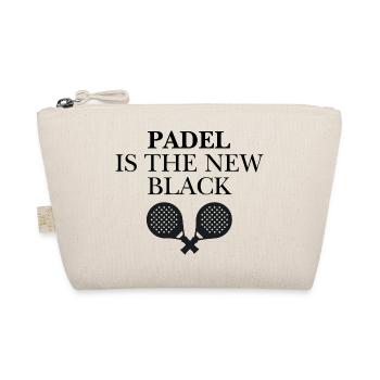 Padel est le nouveau noir - Trousse biologique - nature - Devant