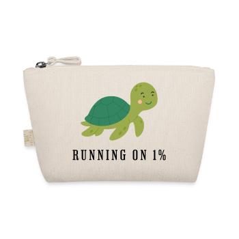 Dessin animé Tortue Vert Tortue Câline - Trousse biologique - nature - Devant