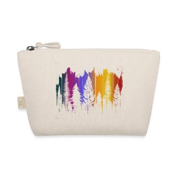 Trees Forest Nature Wood Shinrinyoku Outdoor Gift - Organic Pouch - nature - Front
