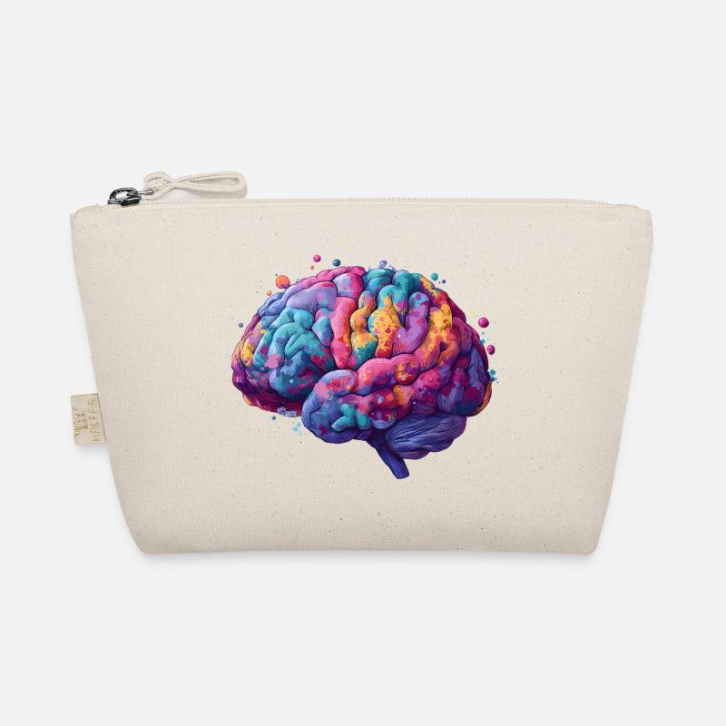 Un cerveau coloré de neurodiversité dans Colored Kun Trousse biologique