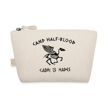 Camp HalfBlood Cabin 13 Hades Dinosaur Vintage - Organic Pouch - nature - Front