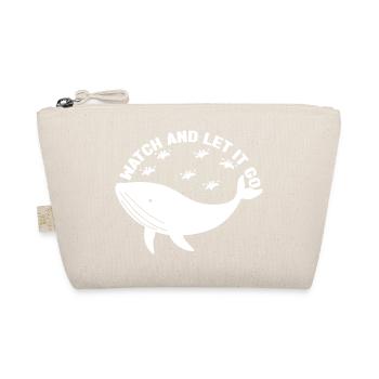 Watch And Let It Go Whales Aquarist Whale - Bio-Täschchen - Natur - Vorne