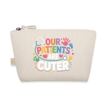 Our patients are CutER - Organic Pouch - nature - Front