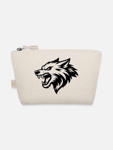 Tête de loup - Trousse biologique - nature - Devant
