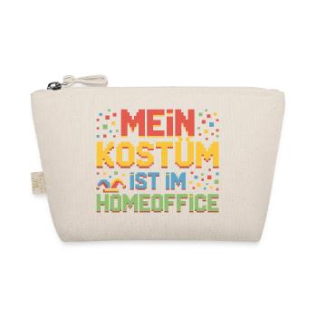 Costume is in the home office carnival carnival office - Organic Pouch - nature - Front