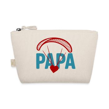 Papa Cœur de Parapente - Trousse biologique - nature - Devant