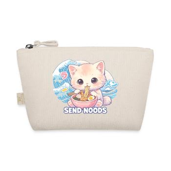 Ramen Cat Kanagawa - Organic Pouch - nature - Front