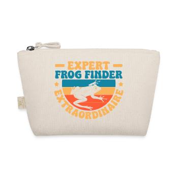 Frog Catcher Expert Frog Finder Extraordinaire - Bio-Täschchen - Natur - Vorne