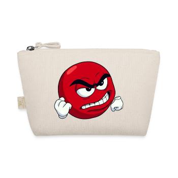 [Dein Text] Personalisiere es - Angry Meme Motiv - Bio-Täschchen - Natur - Vorne