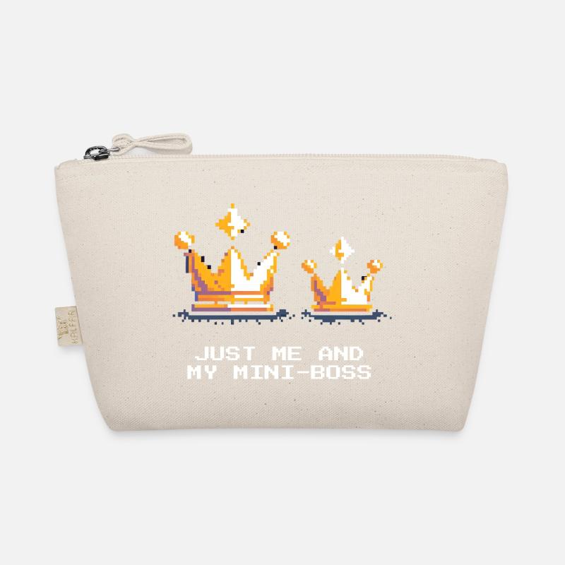 Just Me & My Miniboss | Dad Child Organic Pouch