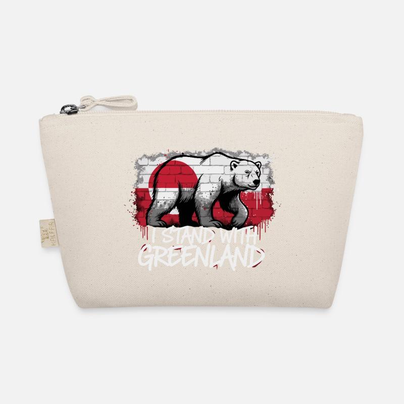 I Stand With Greenland – Eisbär Bio-Täschchen