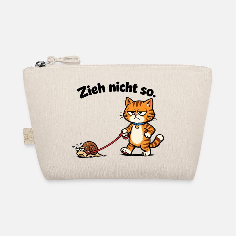 Cat frustration when pulling snails Organic Pouch