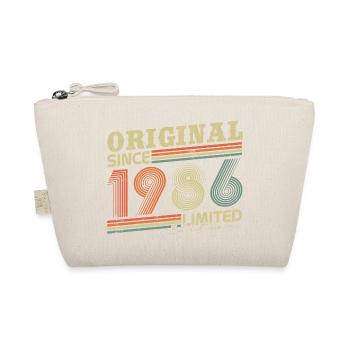 Cadeau d’anniversaire vintage original de 1986 - Trousse biologique - nature - Devant