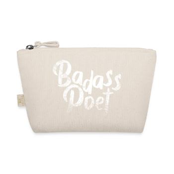 Poète Badass : Typographie audacieuse au pinceau - Trousse biologique - nature - Devant