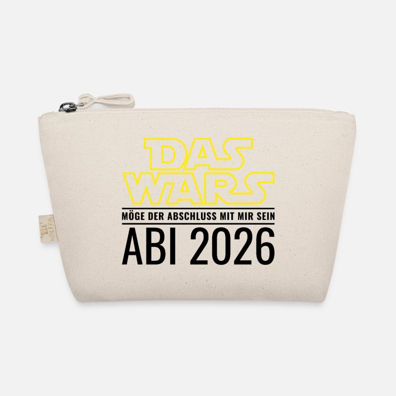 Abi 2026 Das wars Möge der Abschluss mit mir sein - Bio-Täschchen - Natur