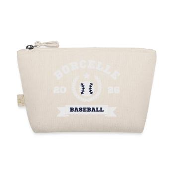 Emblème de baseball Borcelle 2026 - Trousse biologique - nature - Devant
