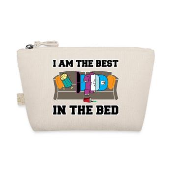 Meilleur t-shirt cartoon in the bed - Trousse biologique - nature - Devant