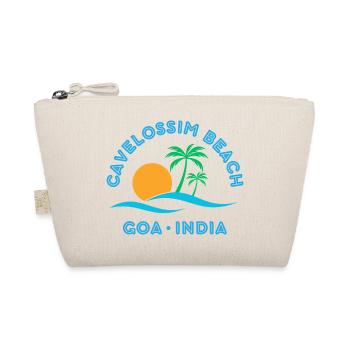 Goa Beach Sunset Palms - Organic Pouch - nature - Front