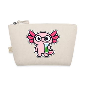 Petit Labbar avec ailes axolotl - Trousse biologique - nature - Devant