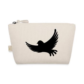 Bird Vogel - Bio-Täschchen - Natur - Vorne
