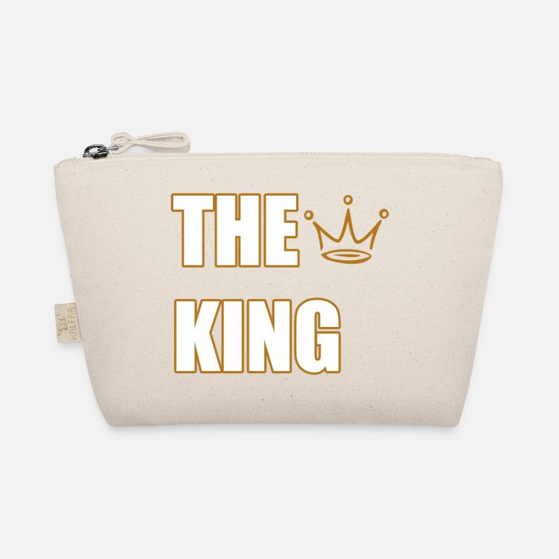 THE KING – Bold Royal Statement Design Bio-Täschchen